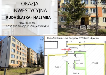 mieszkanie na sprzedaż - Ruda Śląska